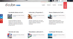 Desktop Screenshot of d-cuba.com